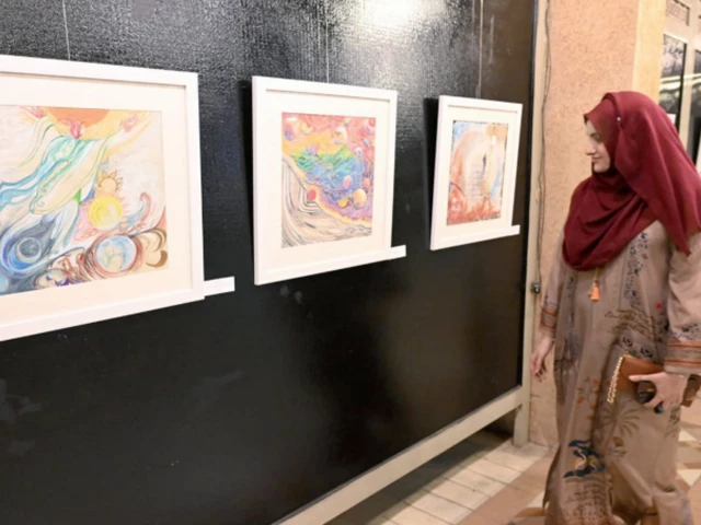 Allama Iqbal's poetry comes alive on canvas