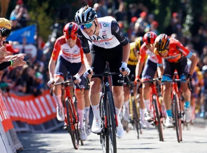 pogacar counts his blessings after crazy crash pogacar counts his blessings after crazy crash