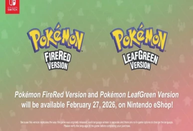 nintendo announces launch of pok mon firered leafgreen games