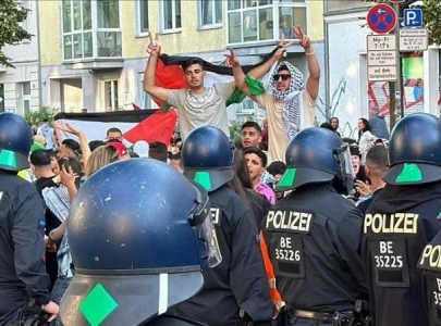 german police face backlash after detaining 10 year old at pro palestine protest german police face backlash after detaining 10 year old at pro palestine protest