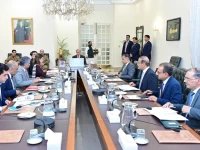 prime minister shehbaz sharif presided high level meeting on polio eradication on april 22 2026 in islamabad photo app