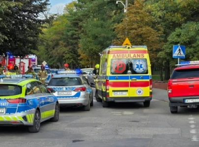 nine injured in polish stabbing spree