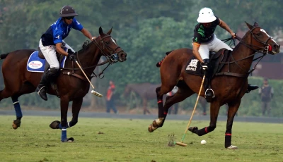 players in action during the sq seagold polo cup 2025 at lahore polo club photo lahore polo club pr