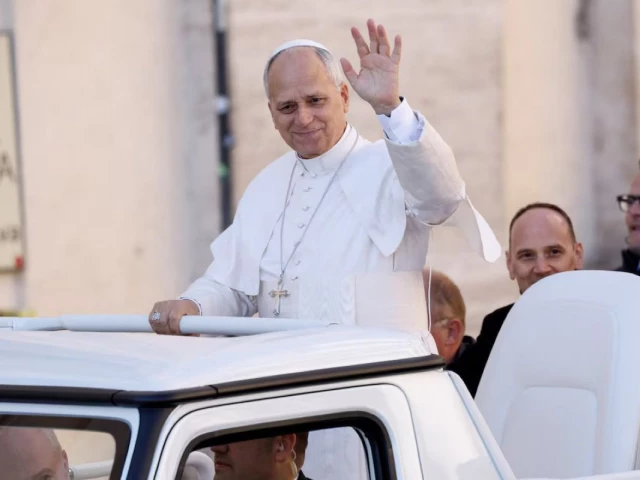 pope leo xiv arrives to hold a general audience in saint peter s square at the vatican november 19 2025 photo reuters