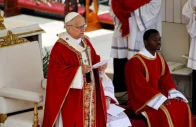 pope leo xiv delivers a homily during the palm sunday mass in saint peter s square at the vatican march 29 2026 photo reuters pope leo xiv delivers a homily during the palm sunday mass in saint peter s square at the vatican march 29 2026 photo reuters