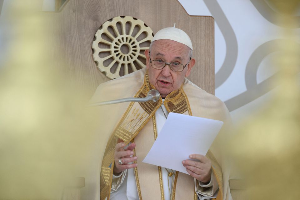 pope francis photo reuters file