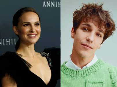 natalie portman joins role model onstage dancing during madison square garden show natalie portman joins role model onstage dancing during madison square garden show