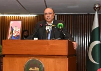 president asif ali zardari addressing a joint session of parliament on april 18 2024 in islamabad photo x naofpakistan