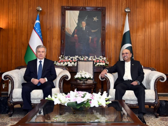 Zardari welcomes Uzbek outreach, highlights trade and sectoral cooperation