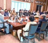president asif ali zardari chairing a high level meeting in quetta on tuesday may 7 2024 photo pid