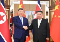 xi jinping general secretary of the communist party of china central committee and chinese president holds talks with kim jong un general secretary of the workers party of korea and president of the state affairs of the democratic people s republic of korea dprk at the kumsusan state guesthouse in pyongyang the dprk june 8 2026 photo xinhua