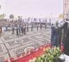 president asif zardari addresses a public gathering in nawazabad in rahim yar khan district photo app
