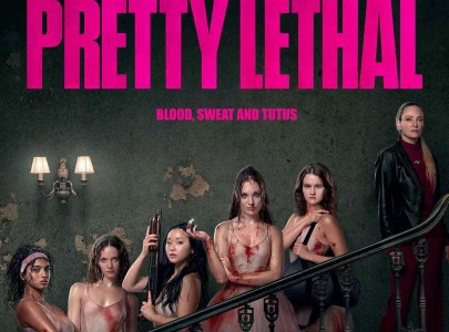 pretty lethal trailer unveils maddie ziegler and uma thurman in ballet fu survival thriller