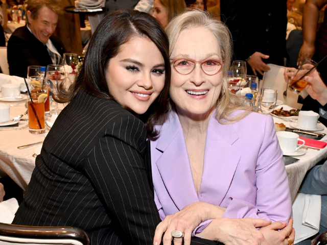 selena gomez thanks meryl streep for supporting emilia p rez at star studded q a event