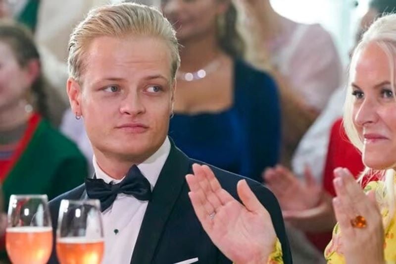 marius borg h iby with his mother crown princess mette marit photo afp