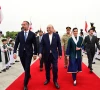 president asif ali zardari receives prince rahim aga khan v at islamabad s noor khan airbase on wednesday photo x