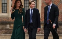 prince george follows prince william and prince harry s footsteps into eton college as parents drop him off prince george follows prince william and prince harry s footsteps into eton college as parents drop him off