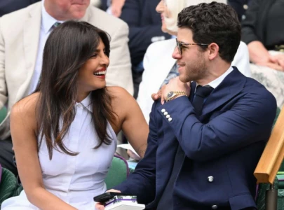 priyanka chopra and nick jonas attend wimbledon after london premiere of heads of state priyanka chopra and nick jonas attend wimbledon after london premiere of heads of state