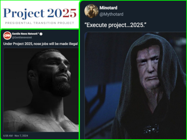 Top 10 outrageous Project 2025 memes