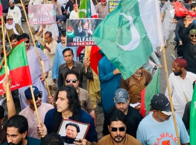 pti stages nationwide protests to mark three years of imran khan s imprisonment