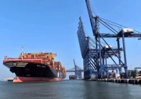 in this handout photo taken and released by karachi port trust a container ship sits docked at the karachi port in karachi on may 29 2024 photo kpt in this handout photo taken and released by karachi port trust a container ship sits docked at the karachi port in karachi on may 29 2024 photo kpt