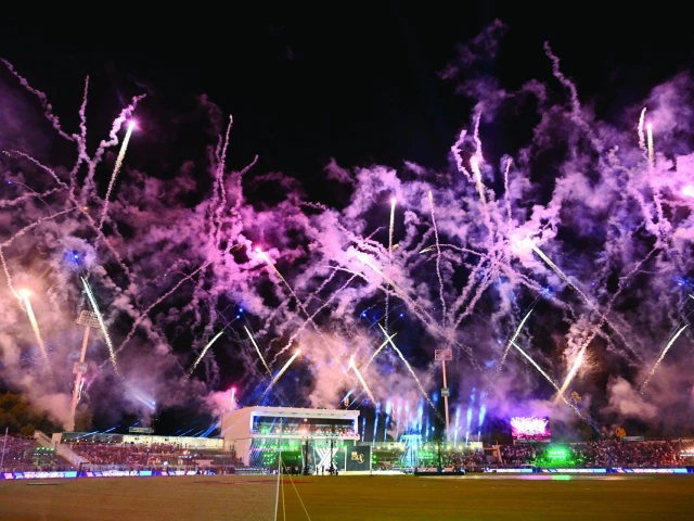 fireworks light the sky during the opening ceremony of pakistan super league psl twenty20 cricket tournament at the rawalpindi cricket stadium in rawalpindi photo afp fireworks light the sky during the opening ceremony of pakistan super league psl twenty20 cricket tournament at the rawalpindi cricket stadium in rawalpindi photo afp