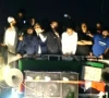 k p cm mohammad sohail khan afridi addressing pti long march in charsadda on october 9 2026 photo screengrab