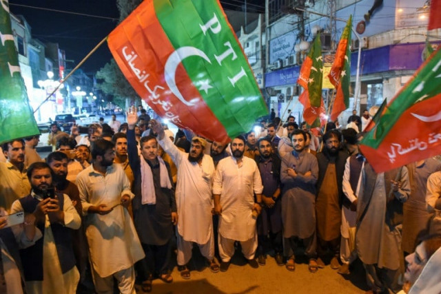 imran khan s supporters shout slogans against his arrest during a rally in quetta photo afp file imran khan s supporters shout slogans against his arrest during a rally in quetta photo afp file