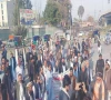 a protest by local government representatives outside the khyber pakhtunkhwa assembly enters its third day on sunday photo express