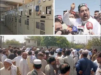 pti mpa led protesters storm peshawar grid station pti mpa led protesters storm peshawar grid station