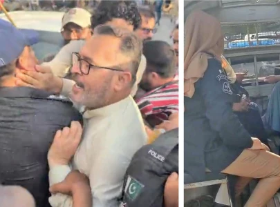 clampdown puts brakes on pti protests