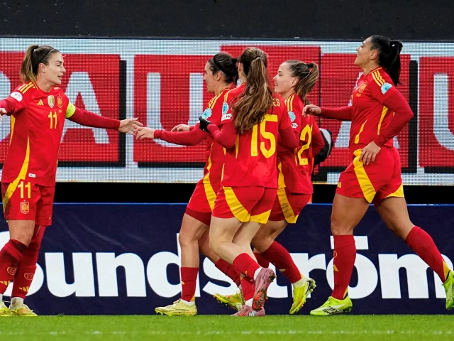 spain s alexia putellas celebrates scoring their first goal with teammates photo reuters bjorn larsson rosvall spain s alexia putellas celebrates scoring their first goal with teammates photo reuters bjorn larsson rosvall