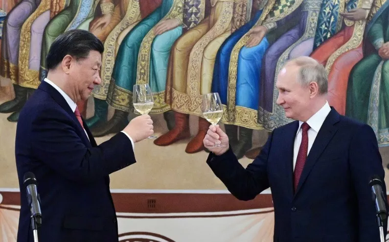 russian president vladimir putin and chinese president xi jinping attend a reception at the kremlin in moscow russia march 21 2023 sputnik pavel byrkin kremlin via reuters russian president vladimir putin and chinese president xi jinping attend a reception at the kremlin in moscow russia march 21 2023 sputnik pavel byrkin kremlin via reuters
