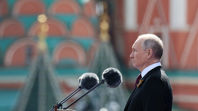 russian president vladimir putin delivers a speech during a military parade on victory day which marks the 78th anniversary of the victory over nazi germany in world war two in red square in central moscow russia may 9 2023 photo reuters russian president vladimir putin delivers a speech during a military parade on victory day which marks the 78th anniversary of the victory over nazi germany in world war two in red square in central moscow russia may 9 2023 photo reuters