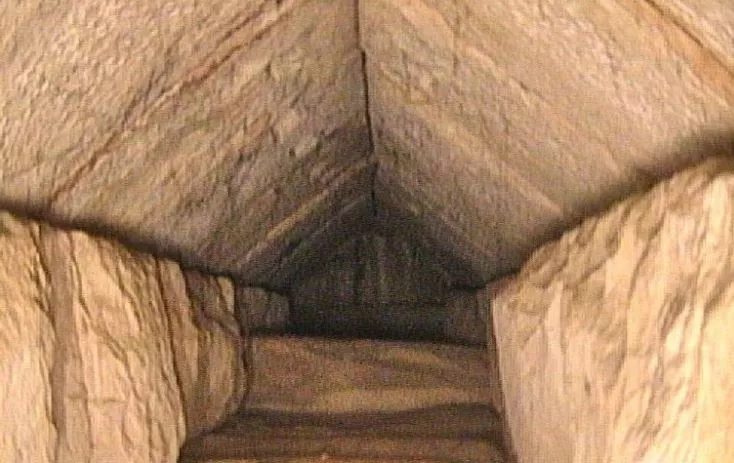 a hidden corridor inside the great pyramid of giza that was discovered by researches from the the scan pyramids project by the egyptian tourism ministry of antiquities is seen in giza egypt march 2 2023 the egyptian ministry of antiquities handout photo reuters a hidden corridor inside the great pyramid of giza that was discovered by researches from the the scan pyramids project by the egyptian tourism ministry of antiquities is seen in giza egypt march 2 2023 the egyptian ministry of antiquities handout photo reuters