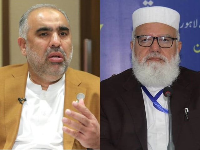 pti leader asad qaiser jamaat e islami ji emir liaquat baloch pti leader asad qaiser jamaat e islami ji emir liaquat baloch