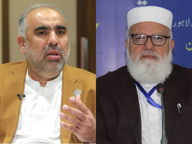 pti leader asad qaiser jamaat e islami ji emir liaquat baloch