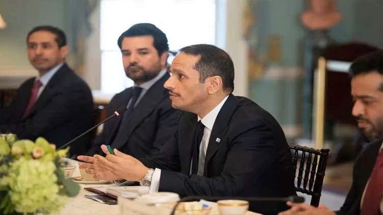 qatar prime minister taliban chief hold secret afghan talks photo reuters qatar prime minister taliban chief hold secret afghan talks photo reuters