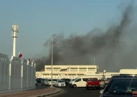 smoke rises after several blasts were heard in doha qatar september 9 2025 photo reuters