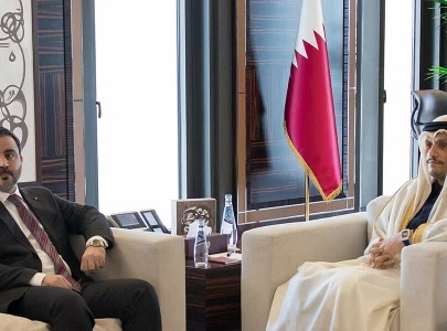 syrian leaders call for end to us sanctions in first trip to qatar