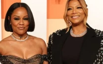 queen latifah s rare red carpet moment with longtime love eboni nichols