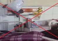 the viral clip shows rats roaming in the civil hospital quetta is false as the actual video shows uttar pradesh s gonda medical college india photo screen grab of viral video