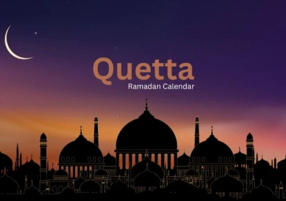 Visual guide to Quetta Ramadan timings