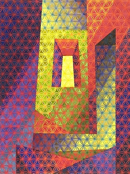 Raazia Chandoo, Unnamed, Ink and Acrylic on Paper