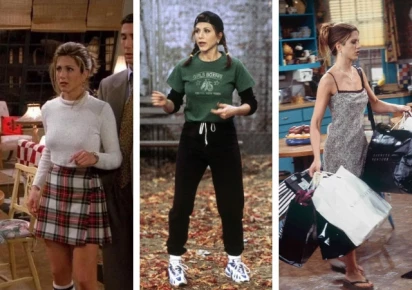 dressing like rachel green 11 iconic outfits to inspire your spring wardrobe Nude/Gold/Lilac