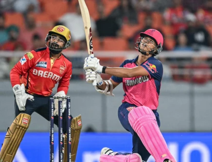 rajasthan royals opener yashasvi jaiswal made 67 to set up a 50 run win over punjab kings in the ipl photo afp
