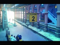 escalator installed at lahore railway station photo express