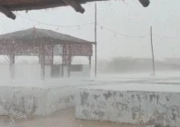 rains glaciers melting help raise mangla water level