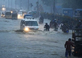 four dead three missing as vehicles swept away