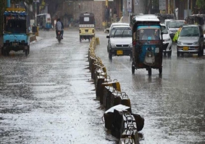 rains in karachi photo app file